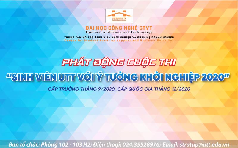 Cuộc thi Sinh viên UTT với ý tưởng khởi nghiệp năm 2020