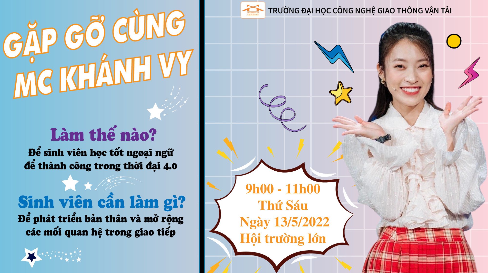 Talk show “Gặp gỡ cùng MC Khánh Vy”