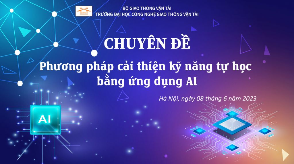 Chuyền đề: Phương pháp cải thiện kỹ năng tự học qua các ứng dụng AI