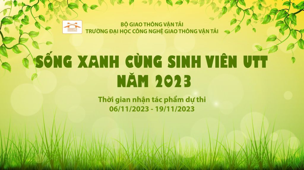 Cuộc thi “Sống xanh cùng sinh viên UTT năm 2023”