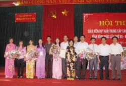 Hội thi giáo viên giỏi TCCN lần thứ VII tỉnh Vĩnh Phúc