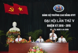 Đại hội Đảng bộ Trường Cao đẳng GTVT lần thứ V, nhiệm kỳ 2010- 2015