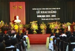 Lễ khai giảng năm học mới 2013 - 2014