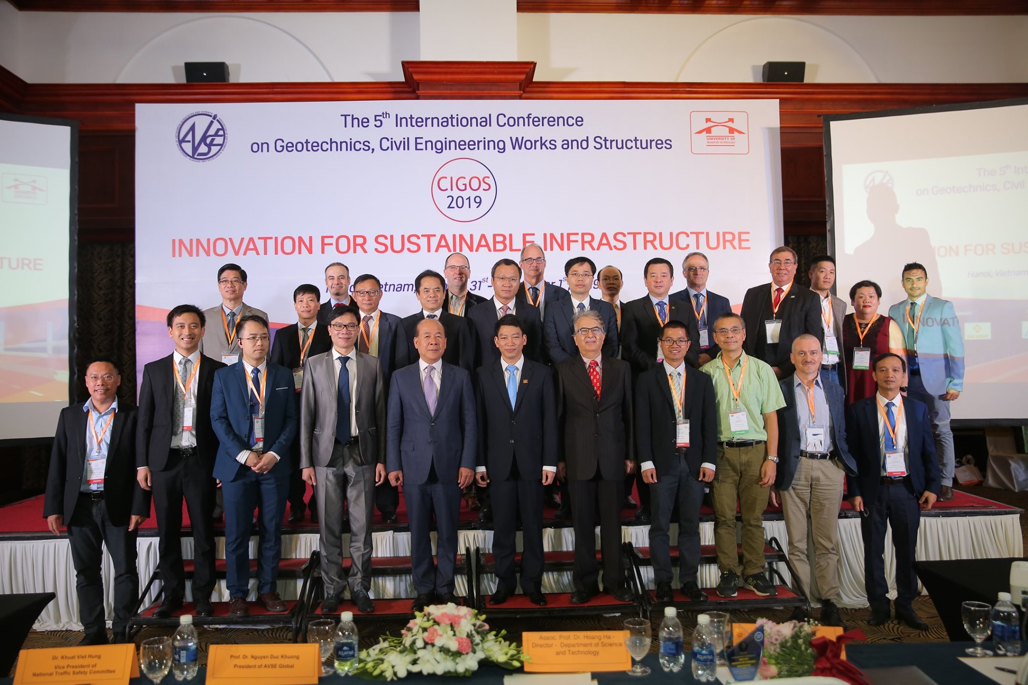 Hội nghị quốc tế CIGOS 2019 “Đổi mới cho cơ sở hạ tầng bền vững”