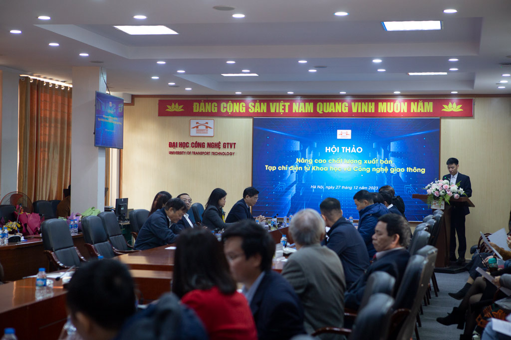 Hội thảo nâng cao chất lượng xuất bản Tạp chí điện tử Khoa học và Công nghệ giao thông