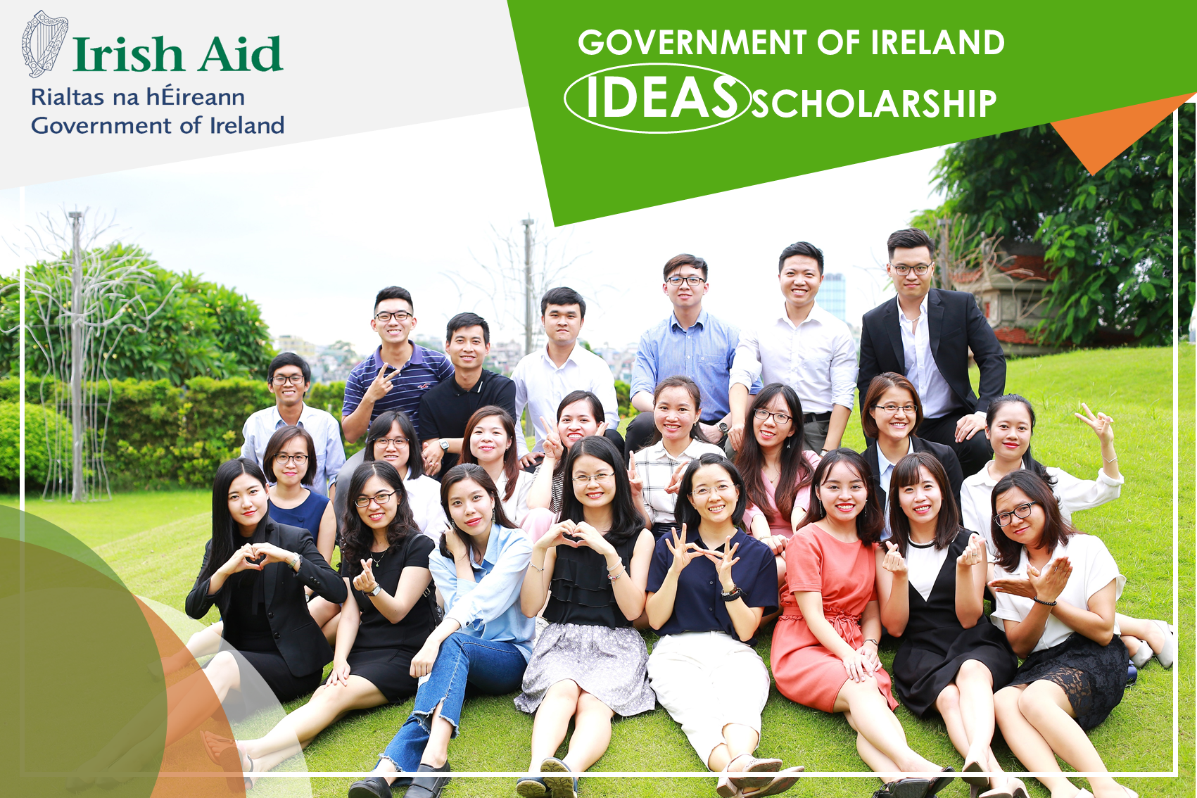 Chương trình học bổng của Chính phủ Ireland năm học 2021-2022