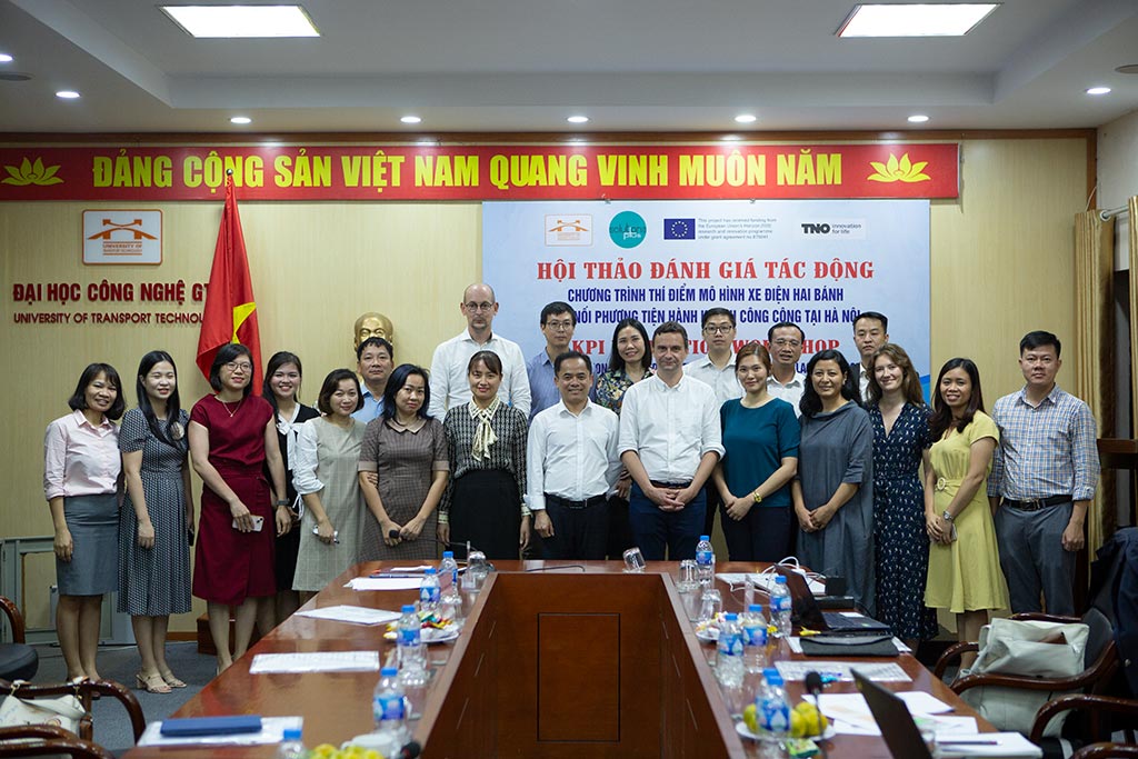 Hội thảo xin ý kiến các tiêu chí đánh giá tác động của Chương trình thí điểm Mô hình xe điện hai bánh kết nối phương tiện vận tải hành khách công cộng: Tuyến BRT Văn Khê – TTTM AEON Mall Hà Đông