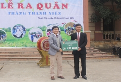Lễ ra quân Tháng thanh niên năm thanh niên tình nguyện 2014