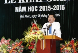 Tưng bừng Lễ khai giảng năm học 2015 - 2016 tại Vĩnh Phúc