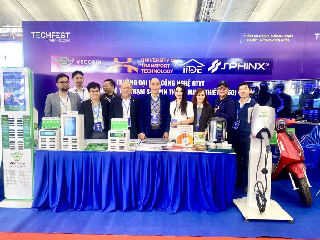 UTT tham dự Ngày hội Khởi nghiệp đổi mới sáng tạo tỉnh Vĩnh Phúc lần thứ 2