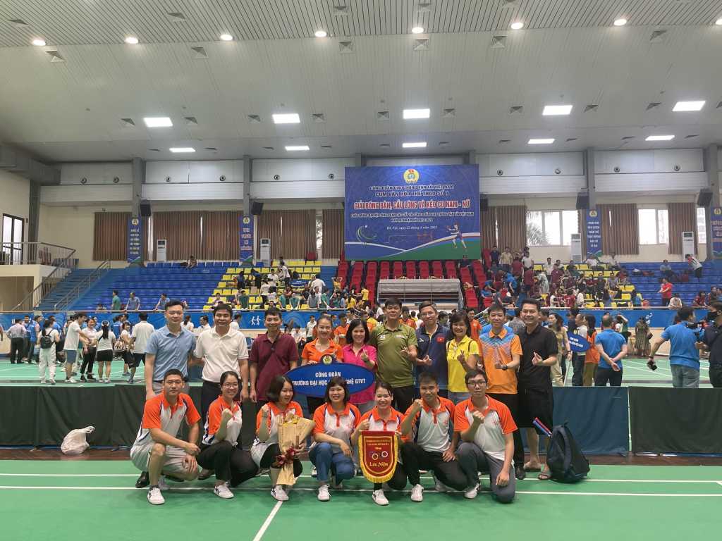 Trường ĐH Công nghệ GTVT tham gia Hội thao CNVC-LĐ ngành GTVT năm 2023