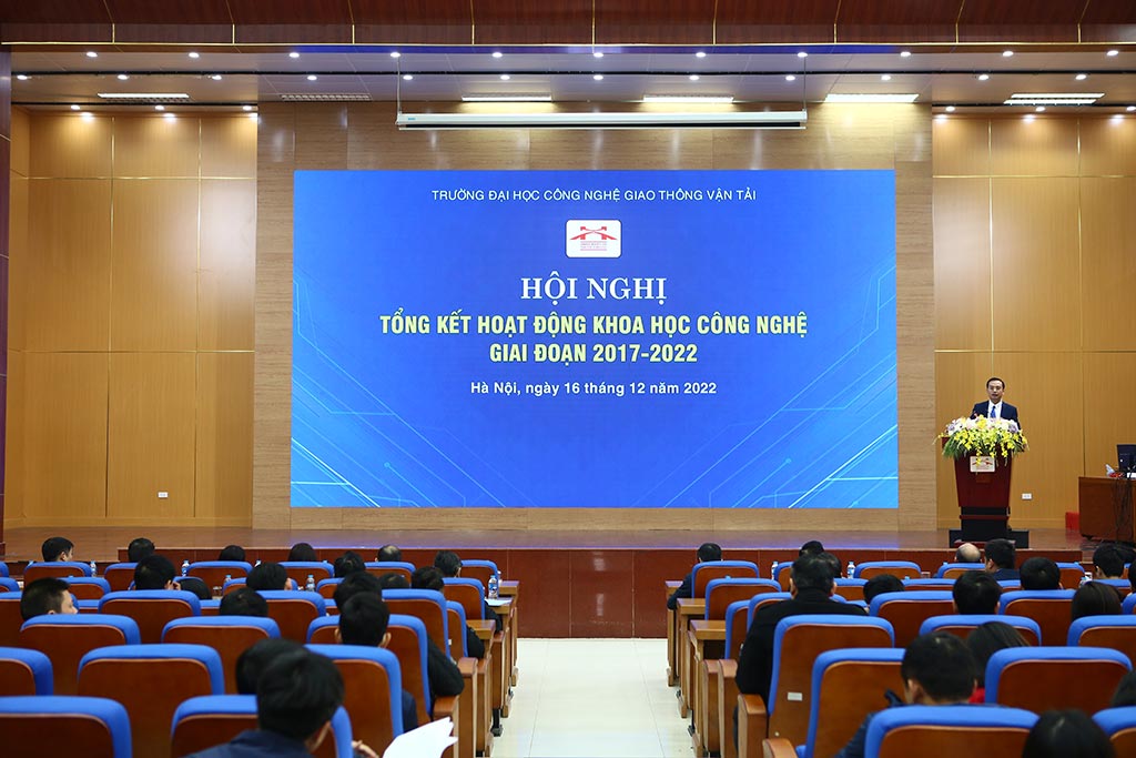 Hội nghị tổng kết hoạt động khoa học công nghệ giai đoạn 2017 - 2022