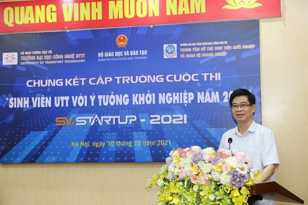 Chung kết cấp Trường cuộc thi “Sinh viên UTT với ý tưởng khởi nghiệp” năm 2021