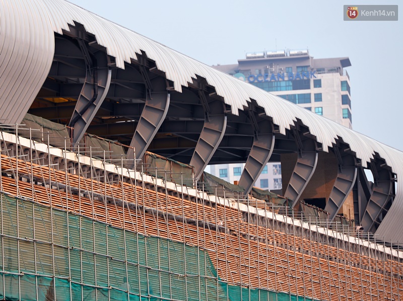 Hạ tầng các Nhà ga tuyến đường sắt Metro Cát Linh - Hà Đông trong quá trình hoàn thiện