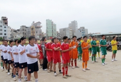 Khai mạc Giải bóng đá CB-GV-CNV, HSSV khu vực Hà Nội năm 2011