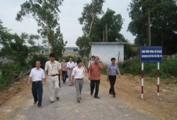 Vụ Môi trường, Bộ GTVT và Sở KHCN Vĩnh Phúc kiểm tra tiến độ thực hiện đề tài của Trường ĐH Công nghệ GTVT