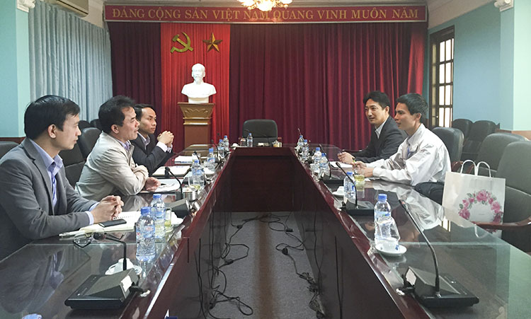 Tiếp và làm việc với Công ty Cổ phần xây dựng Taiyu - Nhật Bản