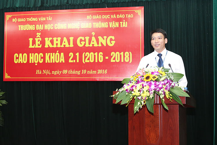 Lễ Khai giảng Cao học khoá 2.1 (2016 - 2018)