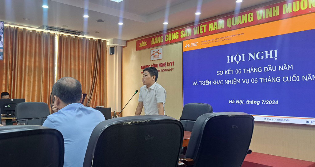 Hội nghị Sơ kết 6 tháng đầu năm, triển khai nhiệm vụ trọng tâm 6 tháng cuối năm 2024