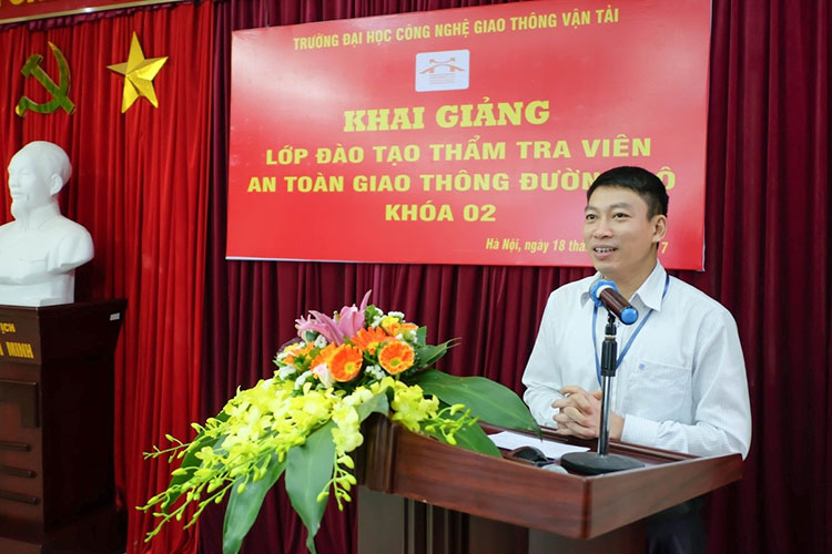 Khai giảng Lớp đào tạo Thẩm tra viên ATGT – Khóa 02
