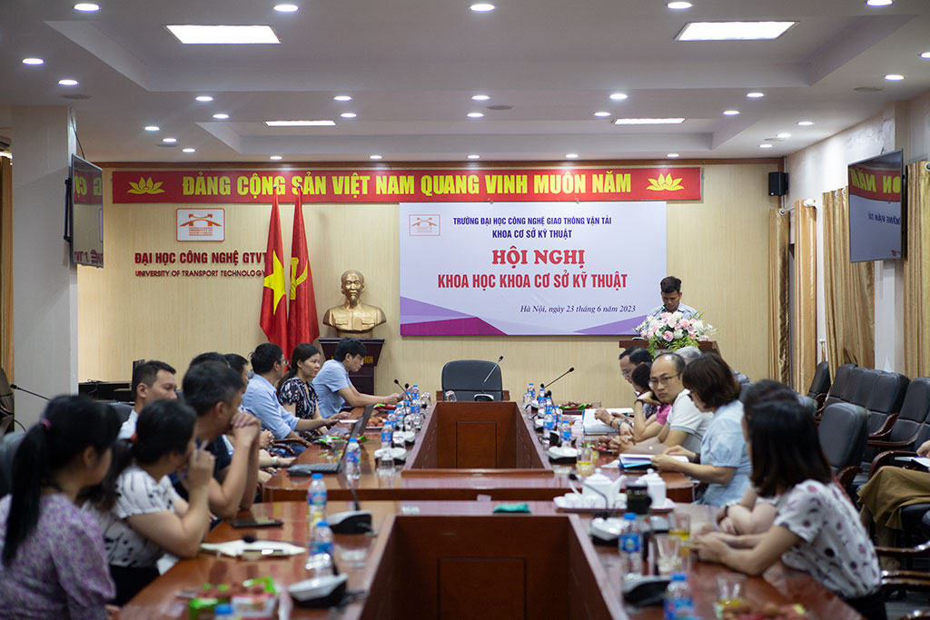 Hội nghị khoa học Khoa Cơ sở kỹ thuật năm 2023