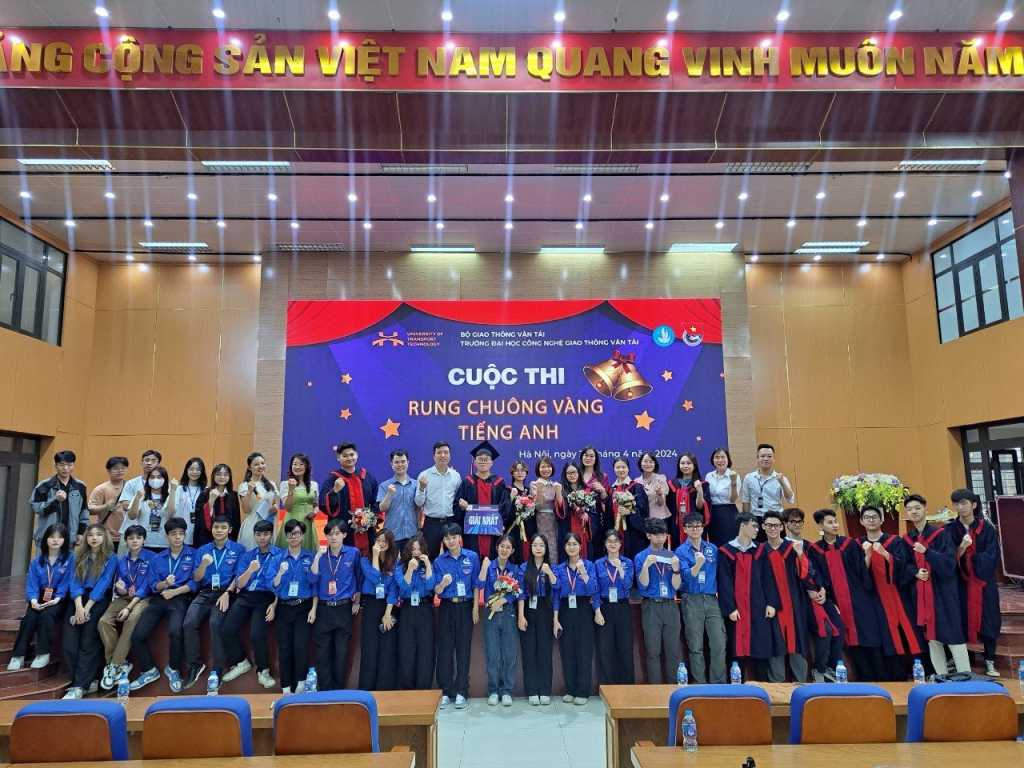 Sinh viên UTT với cuộc thi Rung chuông vàng tiếng Anh năm học 2023 – 2024