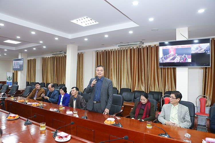 Gặp mặt cán bộ hưu trí Nhà trường nghỉ hưu năm 2018 CSĐT Hà Nội và Vĩnh Phúc