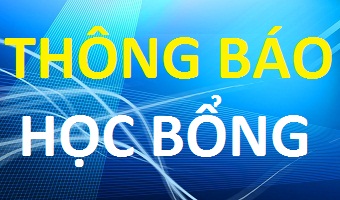 Thông báo danh sách học bổng năm học 2016 - 2017