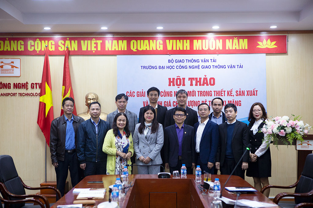 Khoa Công trình tổ chức Hội thảo: Các giải pháp công nghệ mới trong thiết kế, sản xuất và đánh giá chất lượng bê tông xi măng