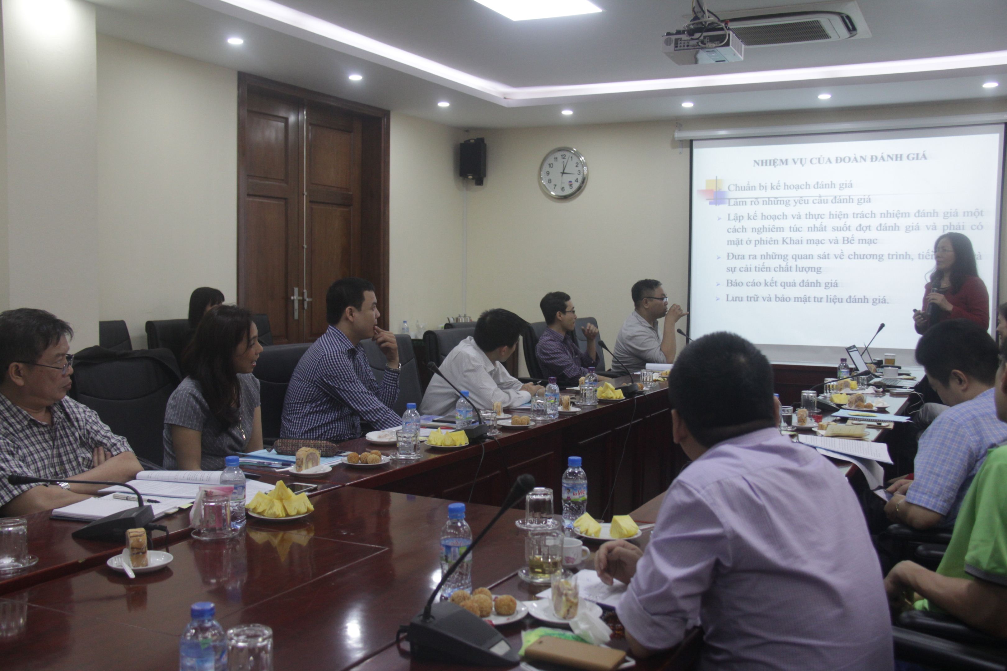 Thông báo về việc thu thập minh chứng đánh giá chương trình đạo tạo