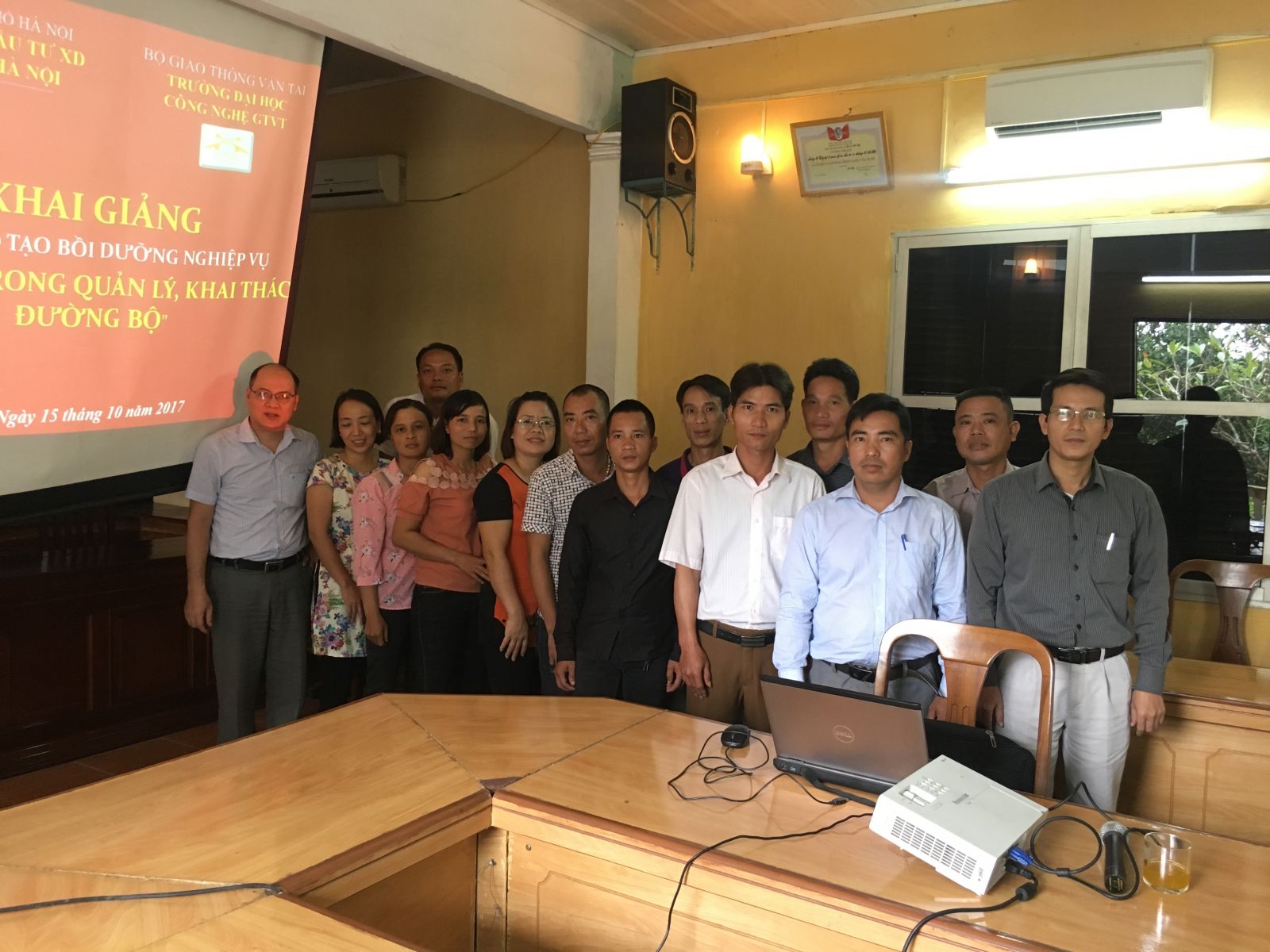 Khai giảng lớp Bồi dưỡng nghiệp vụ bảo trì trong quản lý khai thác đường bộ