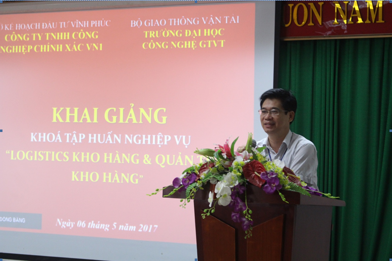 Khai giảng Khóa tập huấn nghiệp vụ Logistics Kho hàng và Quản trị kho hàng