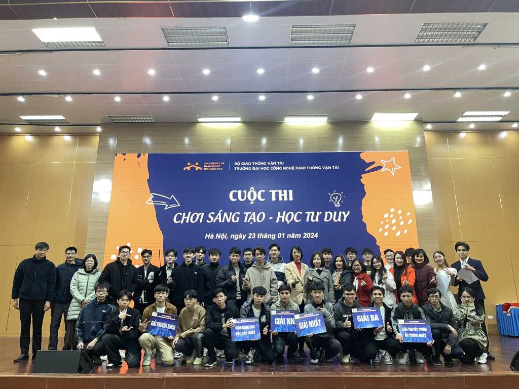 Chung kết cuộc thi Chơi sáng tạo – Học tư duy năm học 2023-2024