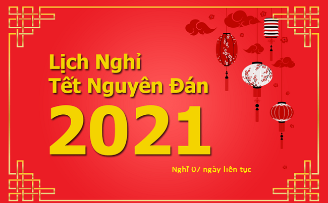 Kế hoạch tổ chức nghỉ tết Âm lịch Tân Sửu 2021