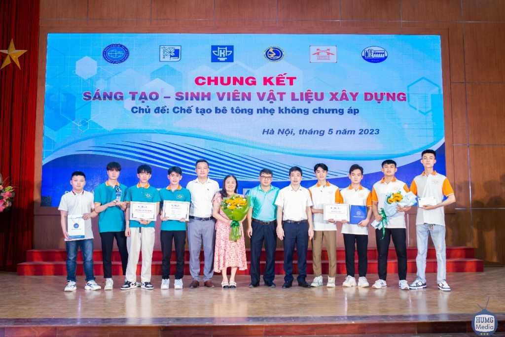 Sinh viên Khoa Công trình UTT đạt Giải đặc biệt cuộc thi “Sáng tạo- Sinh viên vật liệu xây dựng” năm 2023