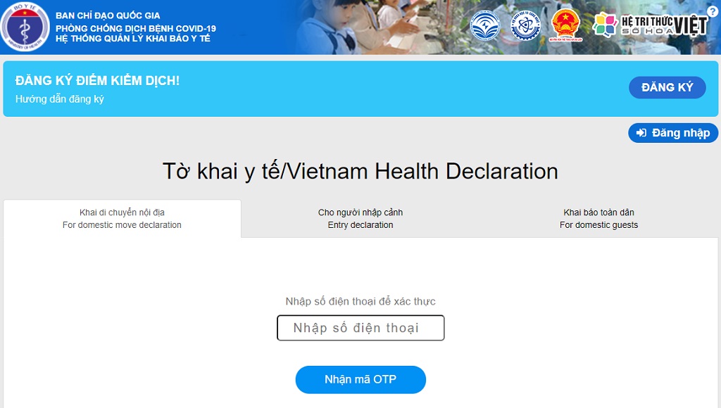 Hướng dẫn triển khai Khai báo y tế điện tử phục vụ phòng chống dịch COVID-19 bằng mã QR Code