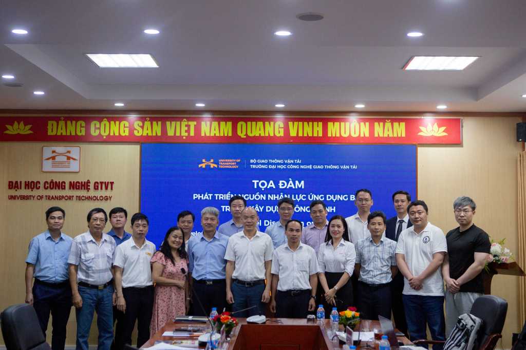 Khoa Công trình tổ chức toạ đàm: Phát triển nguồn nhân lực ứng dụng BIM trong xây dựng công trình