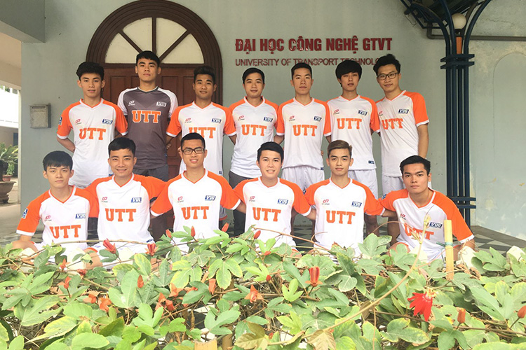 Đội tuyển Futsal UTT tham gia Giải thể thao sinh viên Việt Nam - VUG năm học 2018-2019