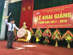 Lễ khai giảng năm học mới 2017-2018 tại Cơ sở đào tạo Thái Nguên