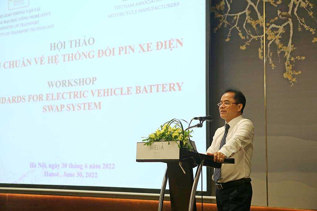 Trường Đại học Công nghệ GTVT chủ trì xây dựng Tiêu chuẩn về hệ thống đổi pin xe điện