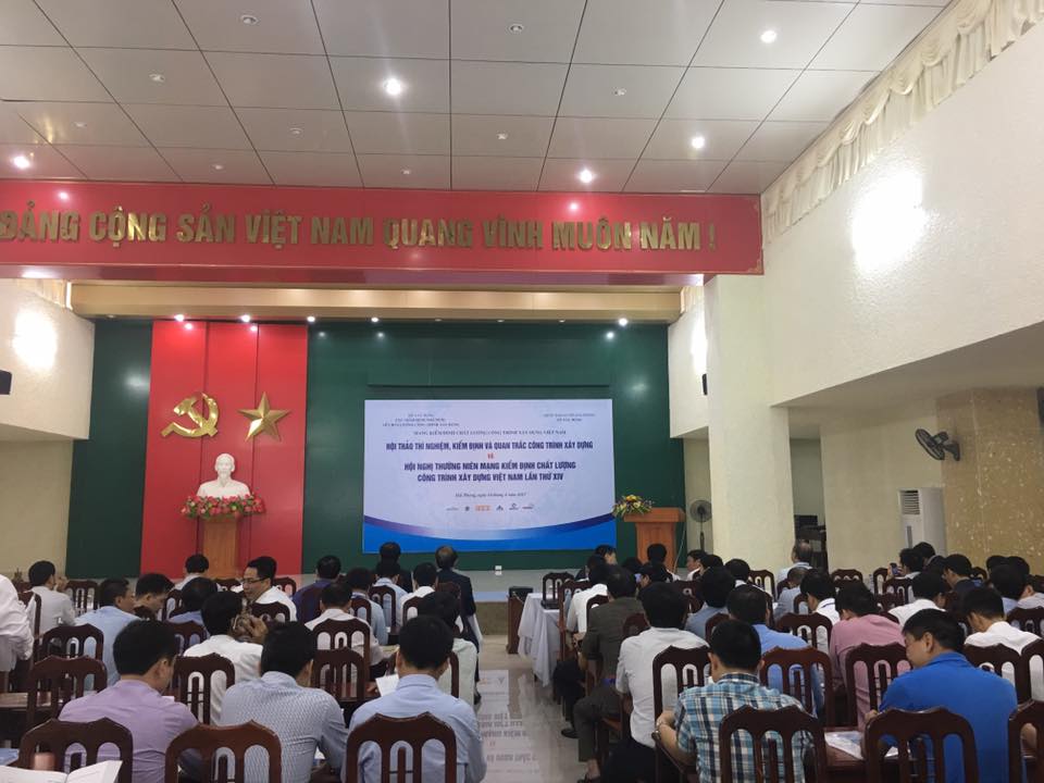 Thư mời viết bài và tham dự Hội thảo Thí nghiệm, kiểm định và quan trắc công trình xây dựng