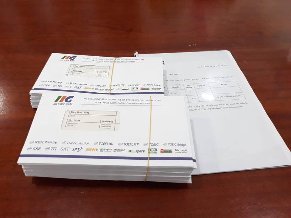 Thông báo Kết quả thi TOEIC ngày 29.5.2020 tại Trường Đại học Công nghệ Giao thông vận tải