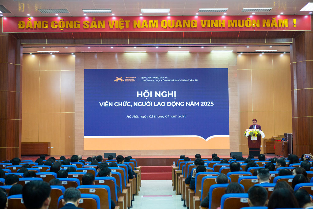 Hội nghị viên chức, người lao động Trường Đại học Công nghệ GTVT năm 2025