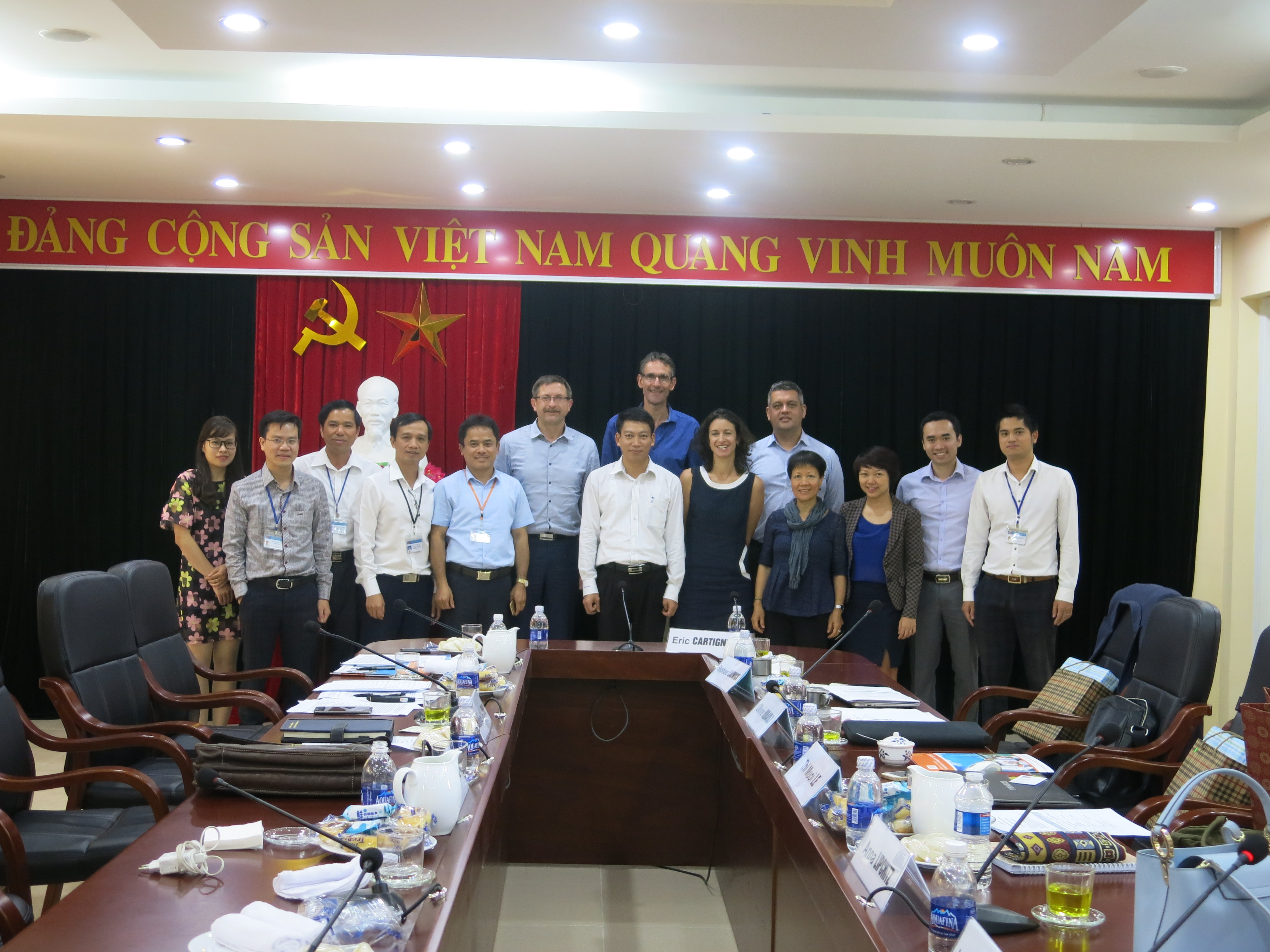 Chương trình Thảo luận về Dự án thành lập Viện đào tạo công nghệ Việt - Pháp