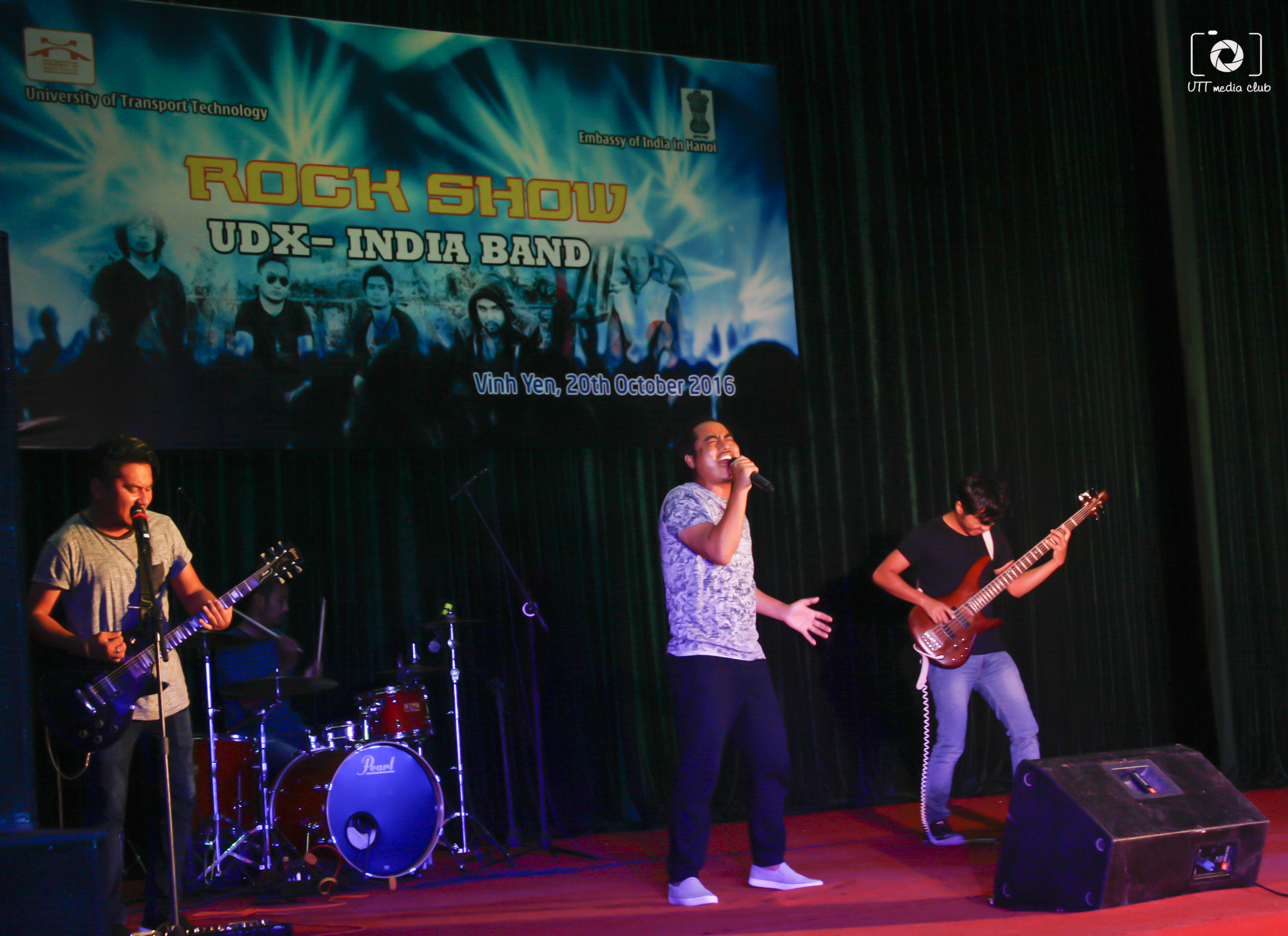 Chương trình Rock show UDX - India Band tổ chức tại Cơ sở đào tạo Vĩnh Phúc