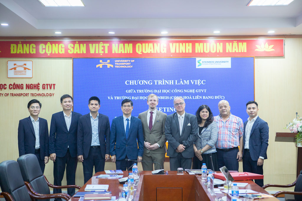 UTT tiếp và làm việc với Trường Đại học Steinbeis (Cộng hòa Liên bang Đức)