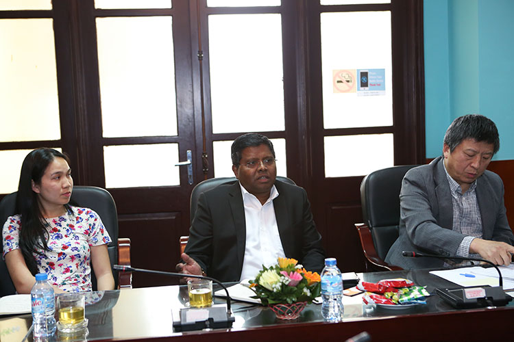 Tiếp và làm việc với đoàn cán bộ Trường Đại học Deakin – Úc