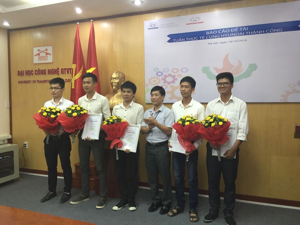 Nghiệm thu đề tài sinh viên theo mô hình  kết hợp giữa nhà trường và doanh nghiệp