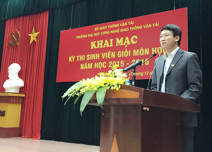 Khai mạc Kỳ thi sinh viên giỏi môn học năm học 2015 - 2016