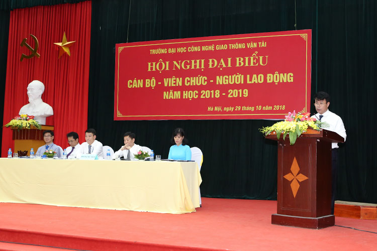 Hội nghị đại biểu Cán bộ - Viên chức - Người lao động năm học 2018 - 2019